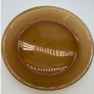 Anchor Hocking Amber Glass Pie Plate 9 in Fire-King Vintage Oven Microwave Safe